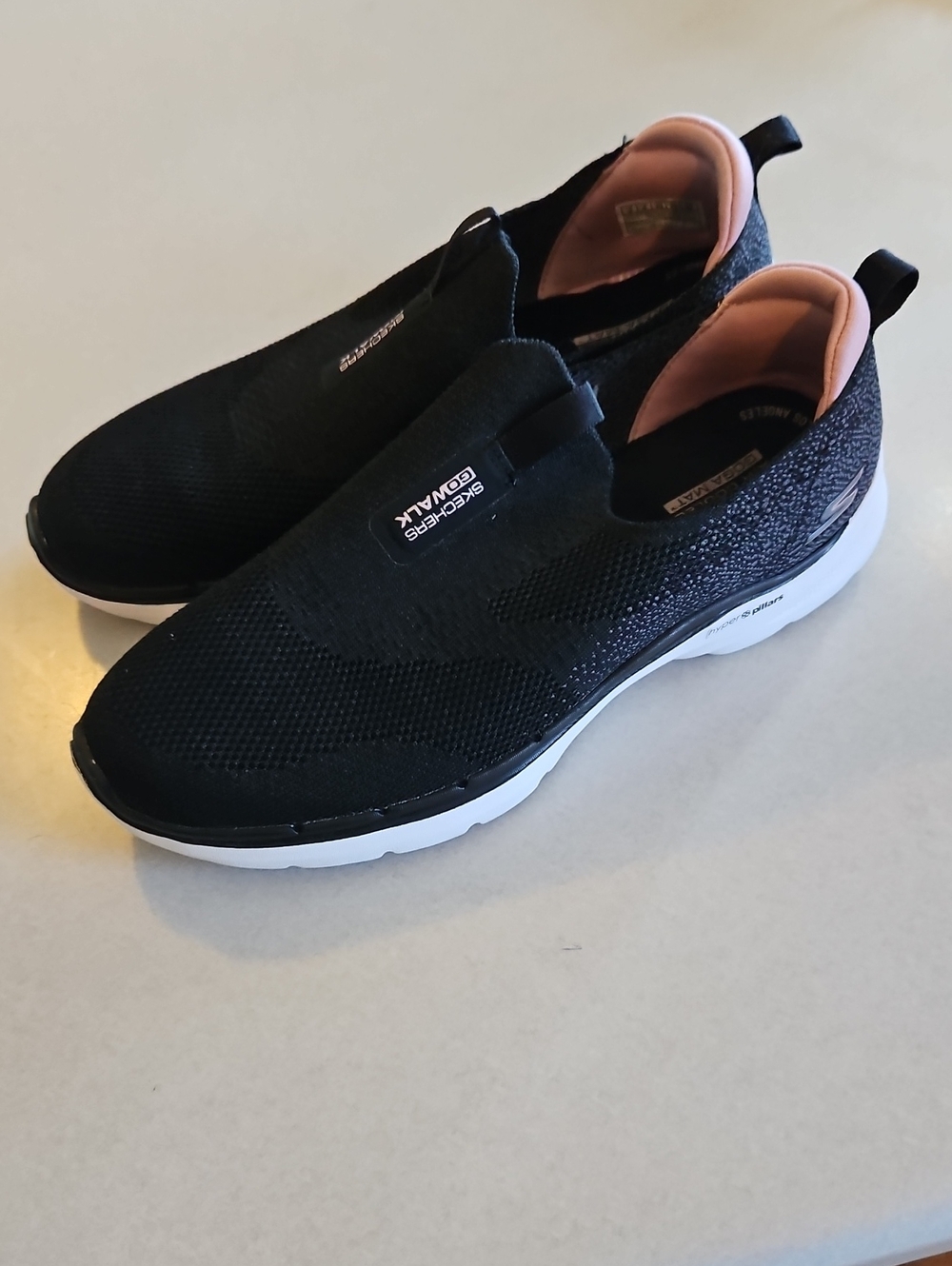 Skechers Black Knit Shoes